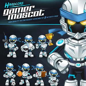 Cartoon Mascot Illustrations by MLJarmin ，Vector Stocks Cartoon……