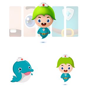 暖雀網(wǎng)精心收集的卡通源文件——39精靈卡通形象，并提供了源文件下載服務(wù)，希望大家能夠喜歡。