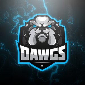 Mascot logo for gaming team Dawgs mascot logo 圖形設(shè)計 品牌推廣