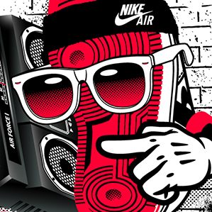NIKE Apparel Design V 時尚 插圖 紡織品設(shè)計(jì) 作者：MIGHTY SHORT