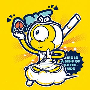 潮蟻幫卡通形象 原創(chuàng)作品 /插畫 /商業(yè)插畫 super ant bang 作者：田木上小