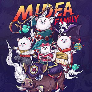 熊小美：騎著福豬的弓箭手，福豬坐騎在身下，以便保護(hù)熊小美免受敵人的傷害。