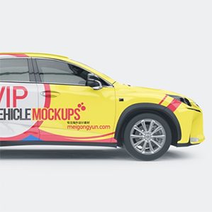暖雀網(wǎng)精心收集的雷克薩斯汽車車身廣告樣機，并提供了源文件下載服務(wù)，希望大家能喜歡