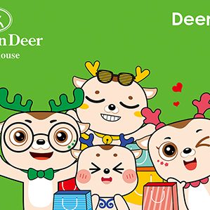 吉祥物deer 一次參賽活動(dòng)的out稿，紀(jì)念下~~~ 原創(chuàng)作品 / 平面 / 吉祥物