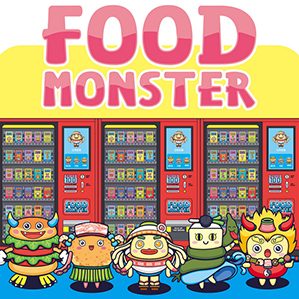 FOOD MONSTER 以美食為靈感設計的小怪獸矢量插畫，希望大家喜歡！