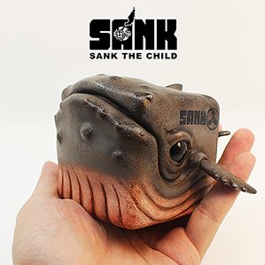 宅仔 很方的鯨魚(yú)！！SANK THE CHILD 原創(chuàng)作品 / 工業(yè)/產(chǎn)品 / 玩具 作者：宅仔
