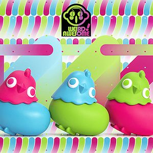 傾巢出動(dòng)，強(qiáng)勢(shì)站街！怪棒玩務(wù)新品 | 咕咕呆 | 現(xiàn)已上架~十款配色同時(shí)掛牌er