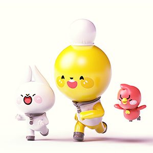 EATCHI; CHICKEN MASTER 創(chuàng)意領域 人物設計，圖形設計，插圖 作者：BUGABOO STUDiO