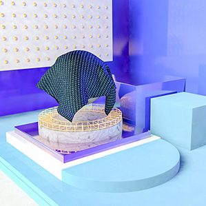 C4D卡通IP形象背景設計，3D場景c4d模型工程源文件，三維建模設計素材
