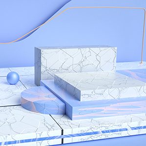 C4D卡通IP形象背景設計，3D場景c4d模型工程源文件，三維建模設計素材
