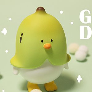 GUGU DUCK蕉綠鴨的圣誕祝福 GUGU DUCK 作者：MOLUMOLU