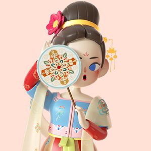 最近在學(xué)習(xí)3D設(shè)計(jì)，發(fā)現(xiàn)真的很好玩，特別是把自己平面的插畫做成三維的感覺