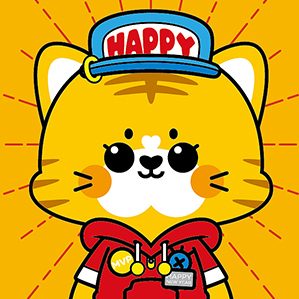 022年即將到來，設(shè)計了一款關(guān)于虎年的卡通形象，希望新的一年更加順利