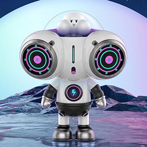 奇朵朵漫游宇宙3.0 原創(chuàng)作品 / 平面 / IP形象 作者：Qigortoys