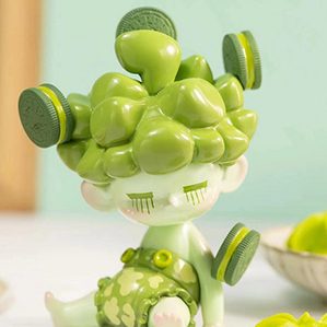 夏天吃苦味食品對身體非常好哦那就用抹茶奶油小餅干沾甜牛奶吃吧！