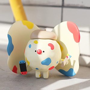 蚌蚌初代-小畫家-潮玩 鼓得辣克工作室出品新ip 作者：ES女王樣