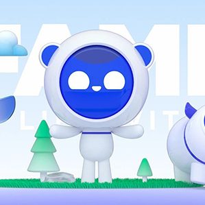 整體IP系列設(shè)計(jì)結(jié)構(gòu)以 京東方 的品牌核心英文 O 為原型拓展出系列形象的面部形態(tài)
