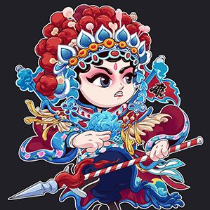設(shè)計(jì)成員：隋偉康創(chuàng)作感言：前段時(shí)間為客戶設(shè)計(jì)了一套以國(guó)粹臉譜為主題的系列插畫