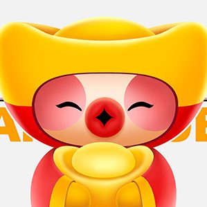 Ta是一個(gè)一品小財(cái)神，打小是一枚在街頭流浪的小銅錢，小時(shí)候在街頭流浪就愛(ài)聽(tīng)說(shuō)書人講書