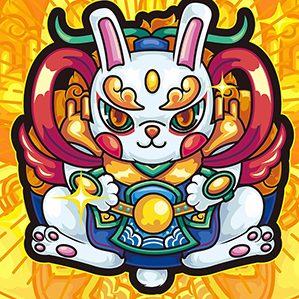 圓滾滾十二生肖/潮流插畫/徽章插畫 涂鴉 街頭文化 作者：木中瓶品牌鑄造局