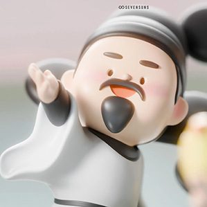 在文化記憶的構(gòu)建中，李白已升華為一個(gè)民族的精神圖騰。敦煌壁畫中的胡姬勸酒