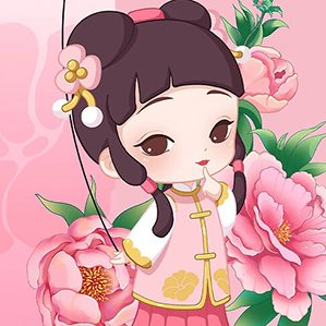 紅樓夢(mèng) 人物盲盒 手辦設(shè)計(jì) 海報(bào)設(shè)計(jì) 3D立體 卡通IP設(shè)計(jì) C4D卡通建模 作者：大飯?jiān)O(shè)計(jì)唐威玩具